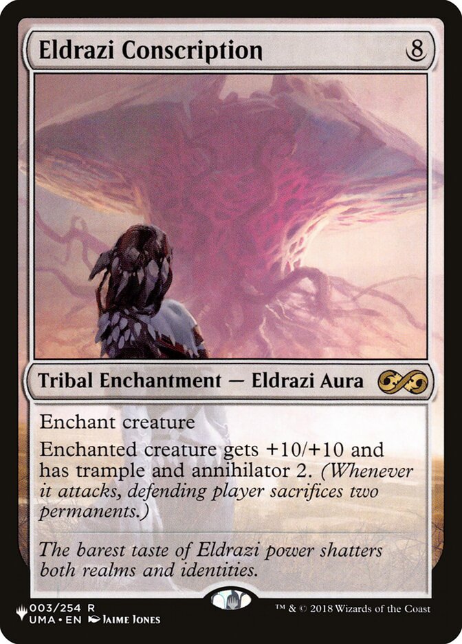 Eldrazi Conscription, The List · uma-3