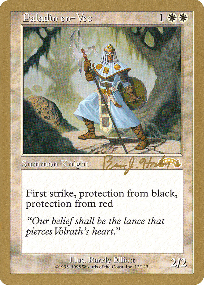 Paladin en-Vec, World Championship Decks 1998 · bh12