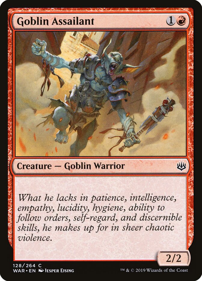 Goblin Assailant, War of the Spark · 128/264