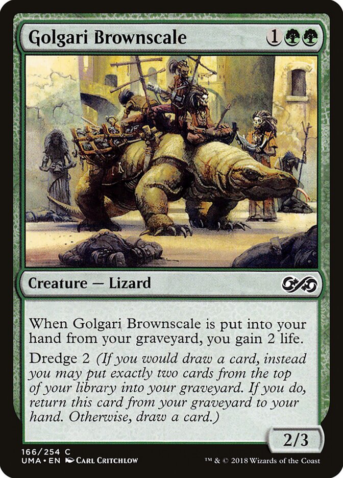 Golgari Brownscale, Ultimate Masters · 166/254