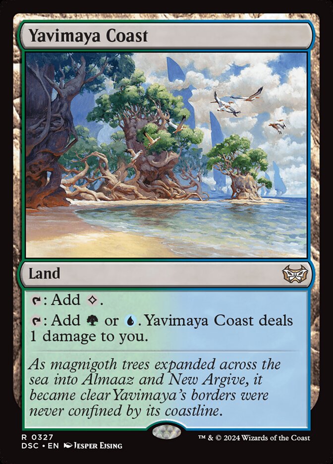 Yavimaya Coast, Duskmourn: House of Horror Commander · 0327