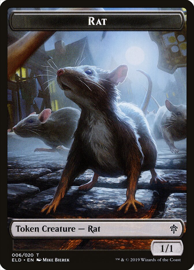 Rat, Throne of Eldraine Tokens · 006