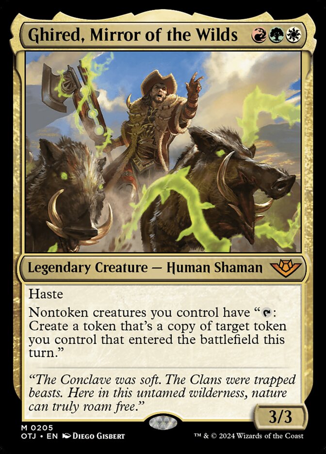Ghired, Mirror of the Wilds, Outlaws of Thunder Junction · 0205