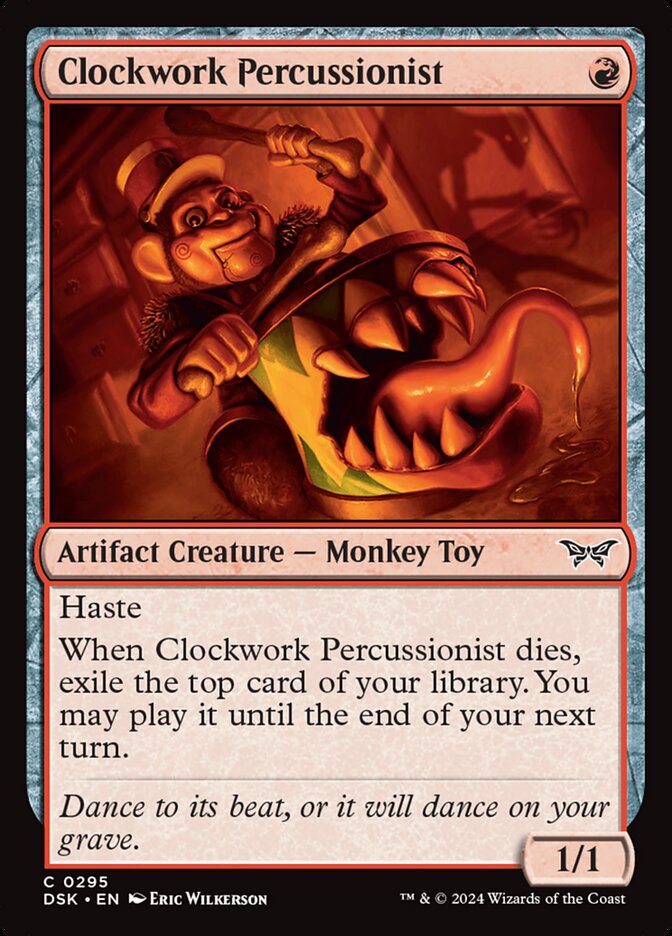 Clockwork Percussionist, Duskmourn: House of Horror · 0295