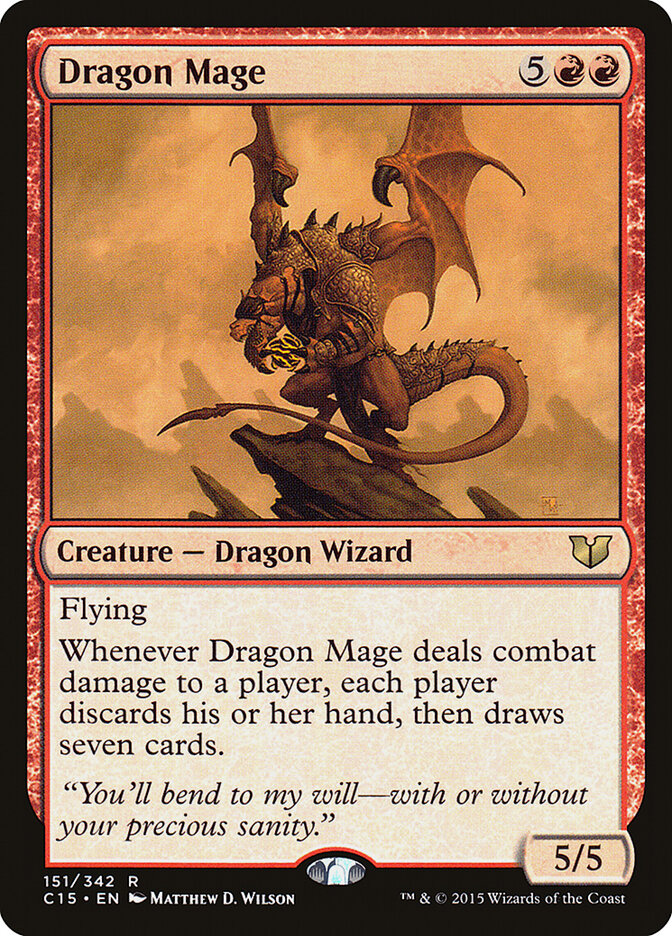 Dragon Mage, Commander 2015 · 151/342