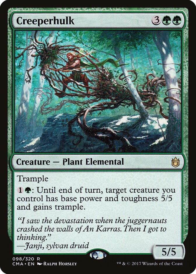 Creeperhulk, Commander Anthology · 098/320