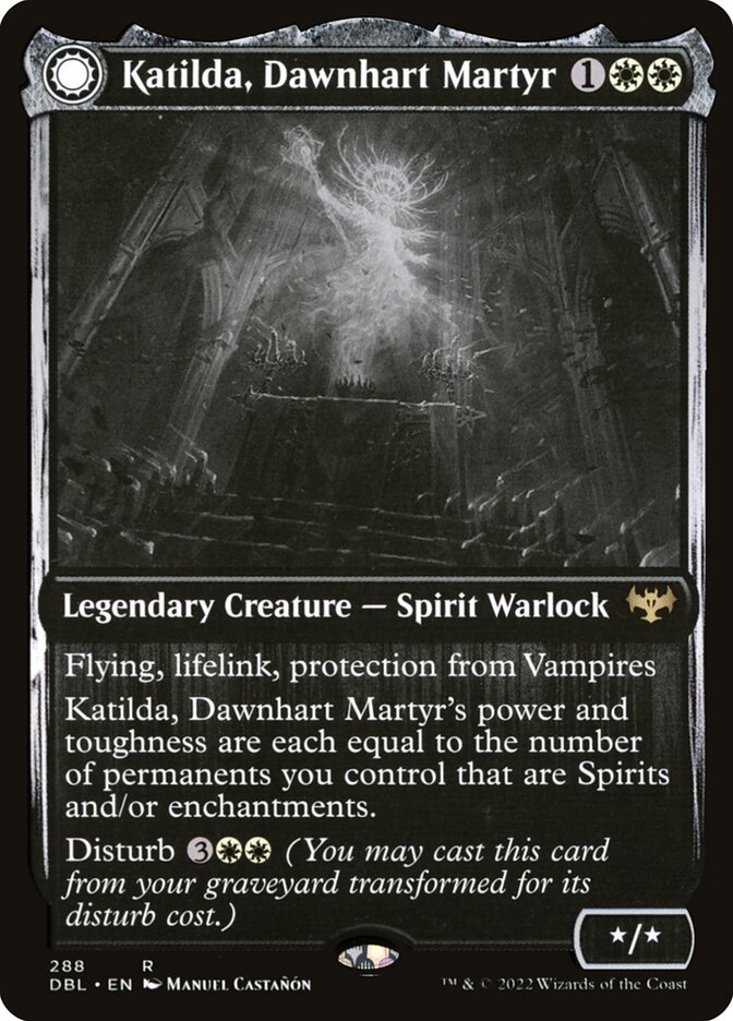 Katilda, Dawnhart Martyr // Katilda's Rising Dawn, Innistrad: Double Feature · 288/534