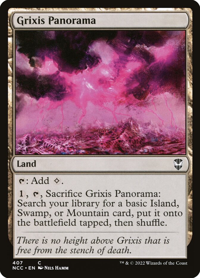 Grixis Panorama, New Capenna Commander · 407