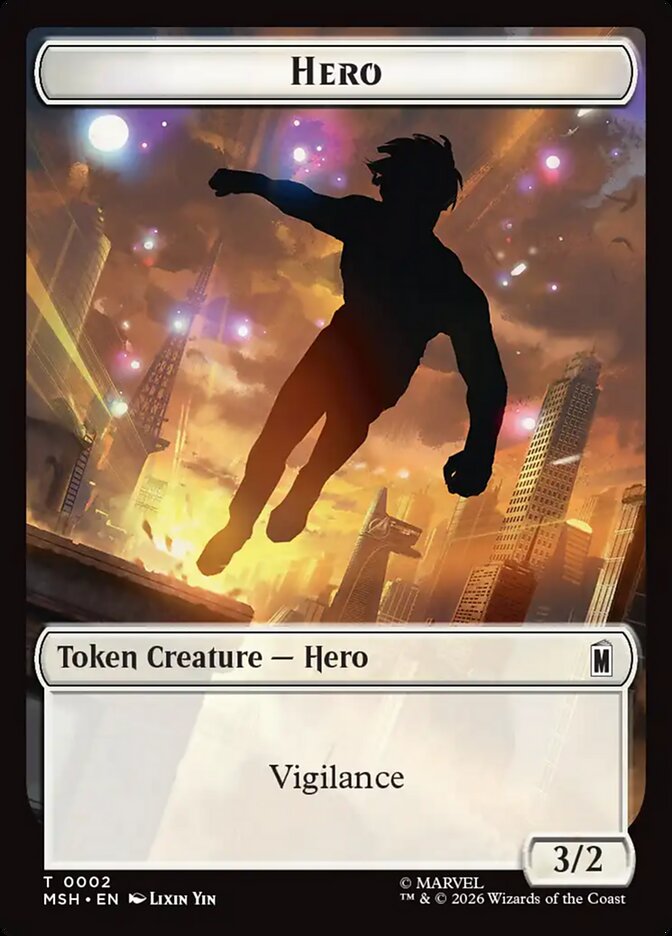 Hero, Marvel Super Heroes Tokens · 0002