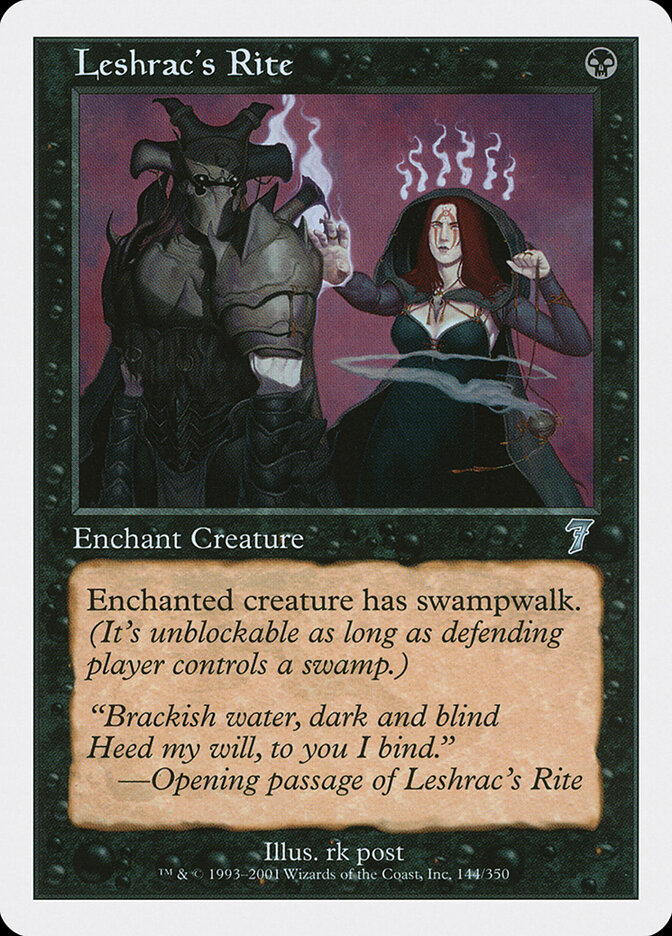 Leshrac's Rite, Seventh Edition · 144/350
