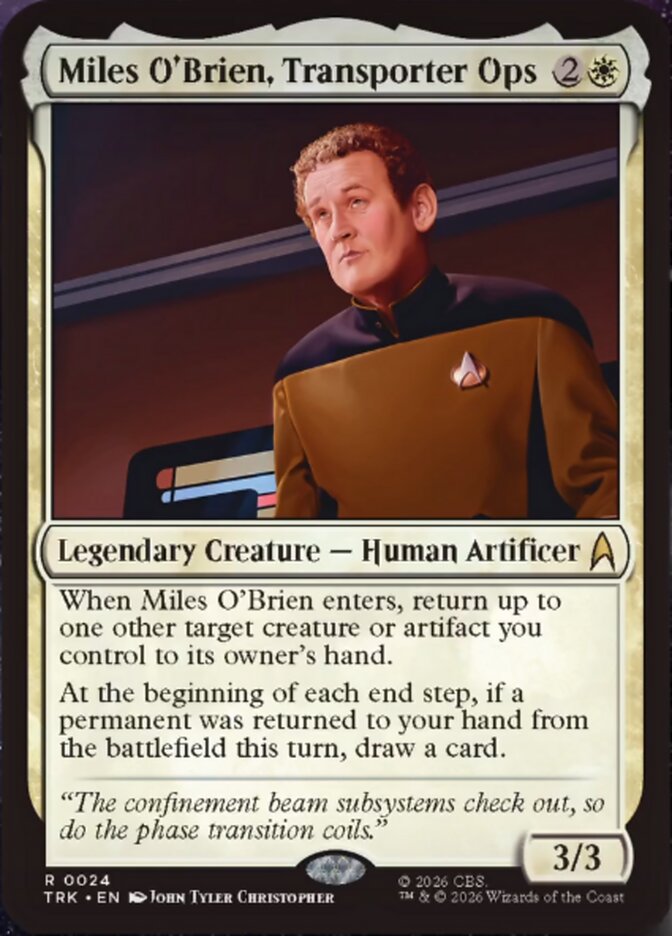 Miles O'Brien, Transporter Ops, Star Trek · 0024