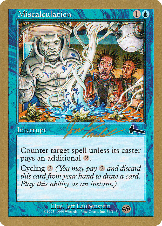 Miscalculation, World Championship Decks 2000 · jf36sb