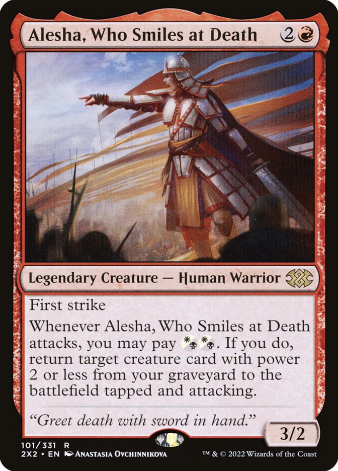 Alesha, Who Smiles at Death, Double Masters 2022 · 101/331
