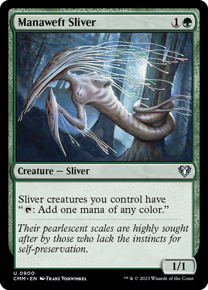 Manaweft Sliver, Commander Masters · 0900