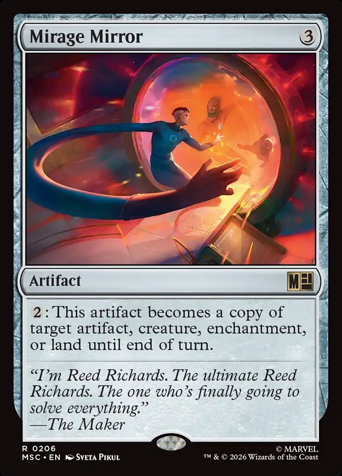 Mirage Mirror, Marvel Super Heroes Commander · 0206