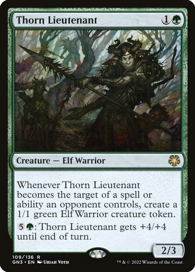 Thorn Lieutenant, Game Night: Free-for-All · 109/135