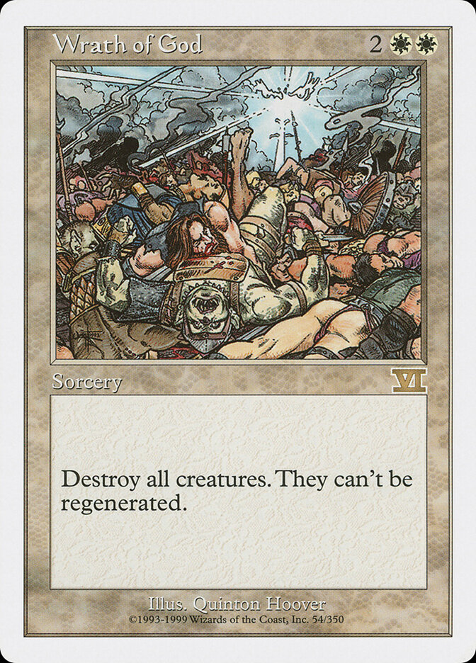 Wrath of God, Classic Sixth Edition · 54/350