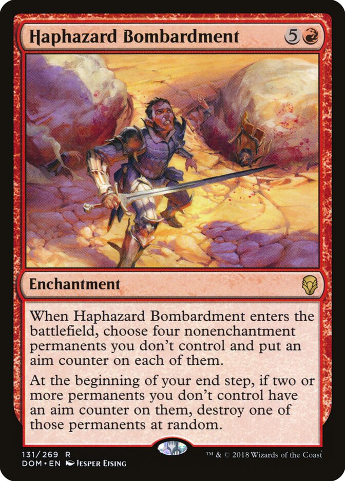 Haphazard Bombardment, Dominaria · 131/269