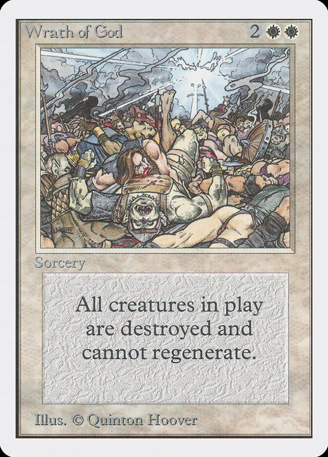 Wrath of God, Unlimited Edition · 46