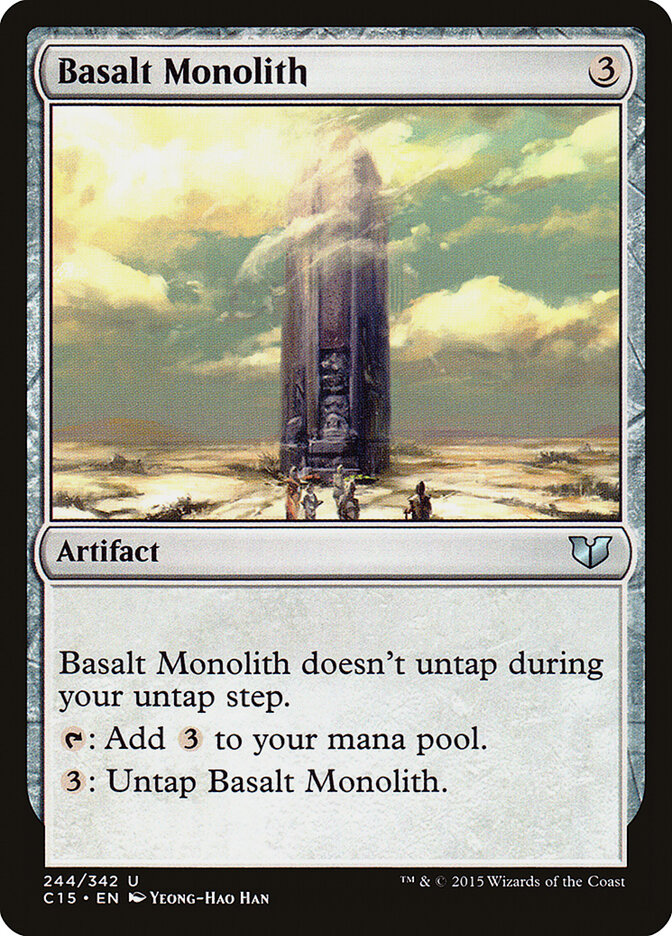 Basalt Monolith, Commander 2015 · 244/342