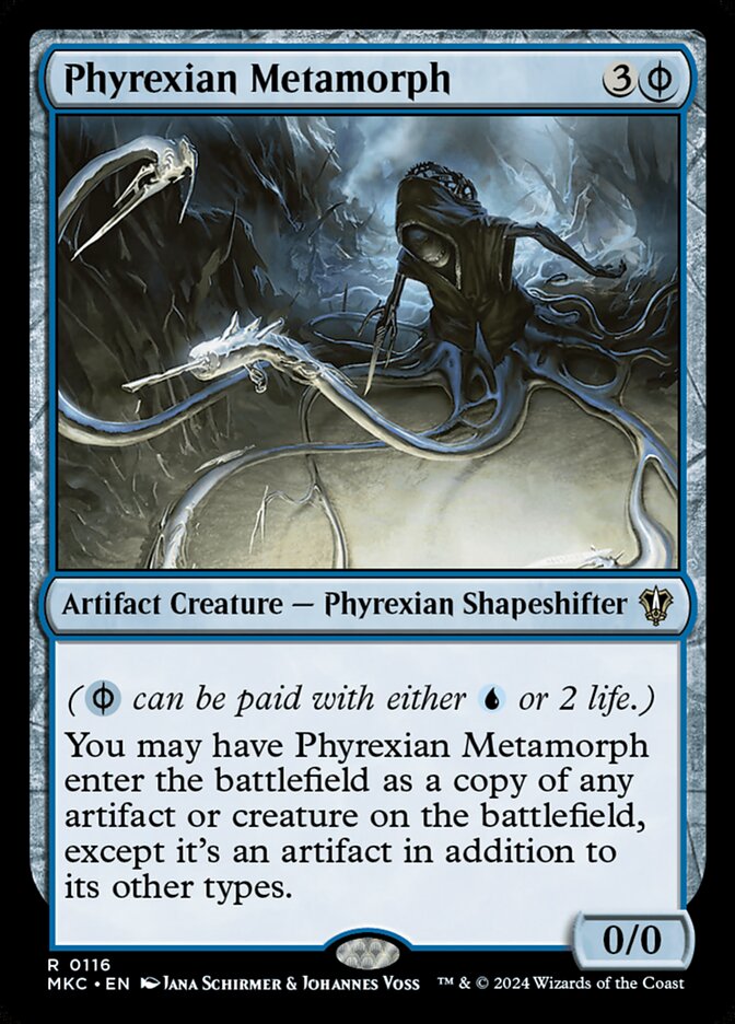 Phyrexian Metamorph, Murders at Karlov Manor Commander · 0116