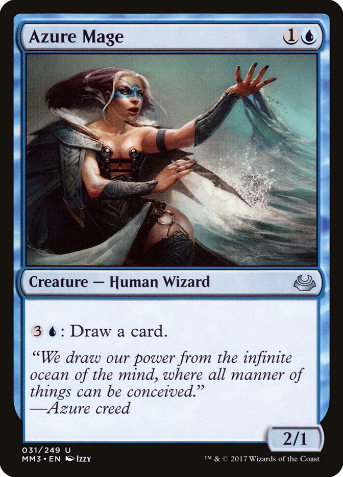Azure Mage, Modern Masters 2017 · 031/249