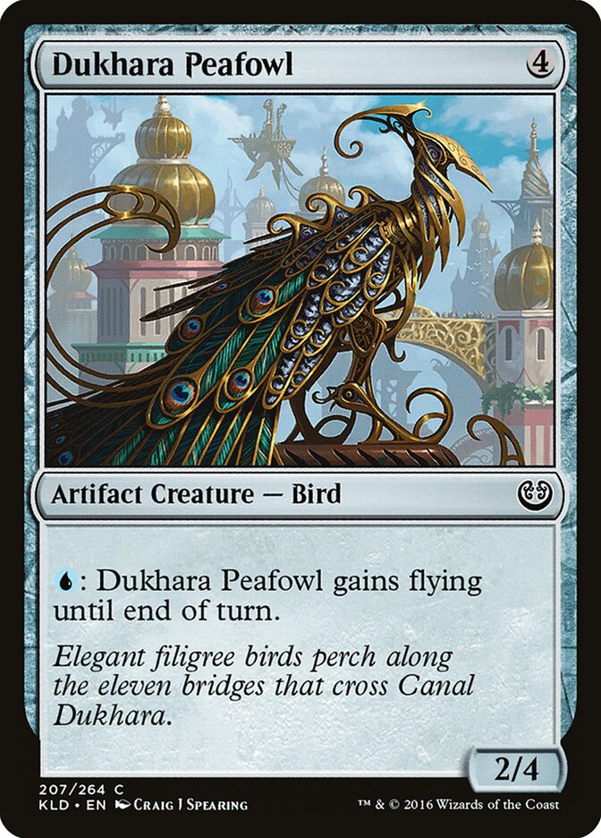 Dukhara Peafowl, Kaladesh · 207/264