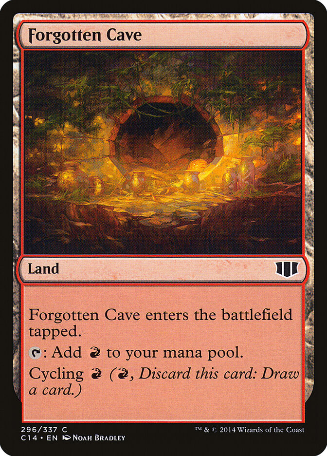 Forgotten Cave, Commander 2014 · 296/337