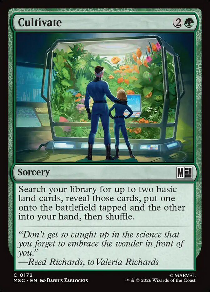 Cultivate, Marvel Super Heroes Commander · 0172