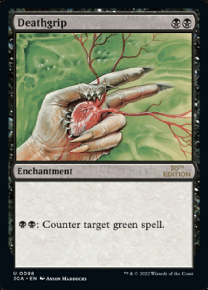 Deathgrip, 30th Anniversary Edition · 098/594