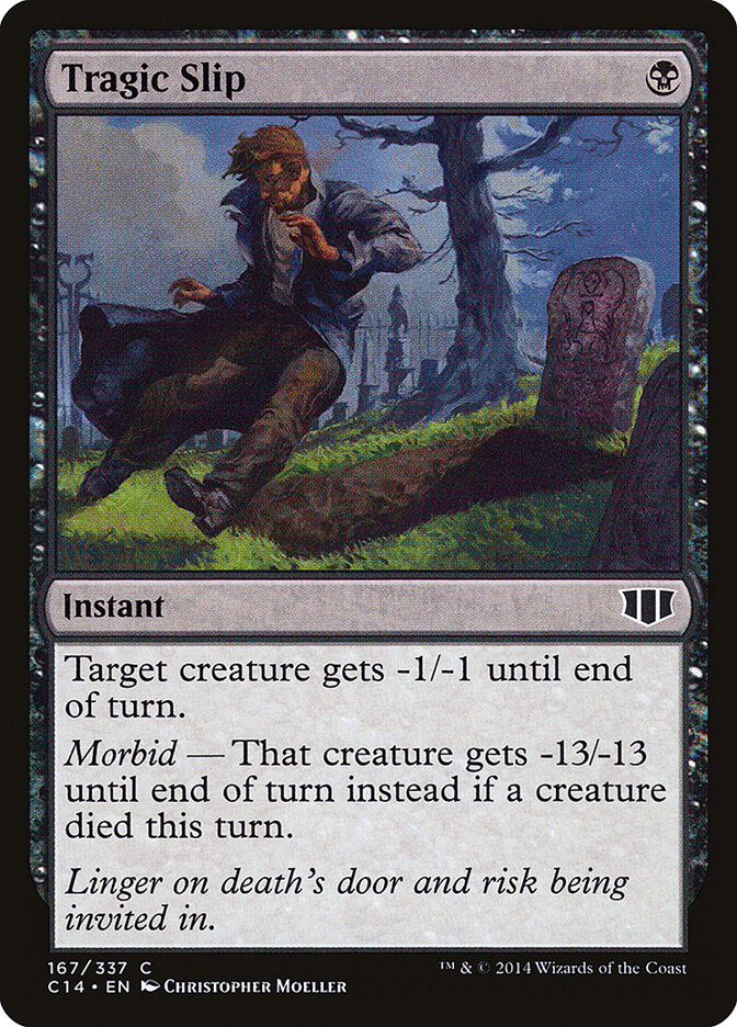 Tragic Slip, Commander 2014 · 167/337