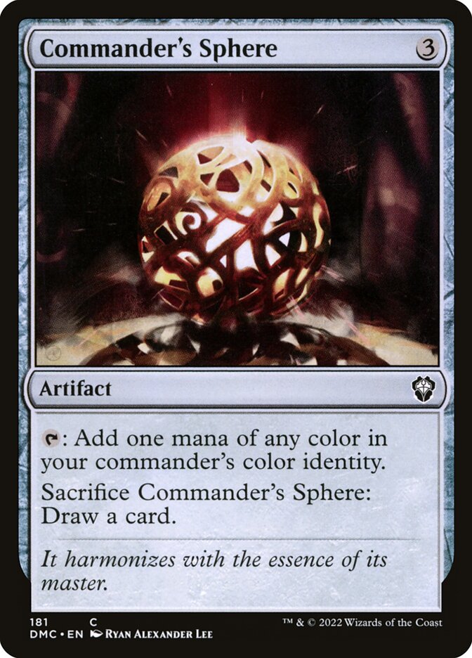 Commander's Sphere, Dominaria United Commander · 181