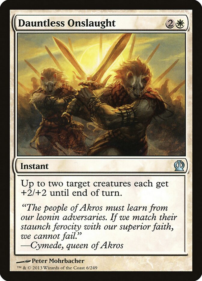 Dauntless Onslaught, Theros · 6/249
