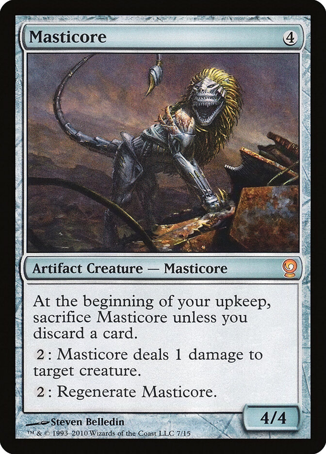 Masticore, From the Vault: Relics · 7/15
