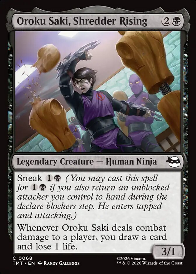 Oroku Saki, Shredder Rising, Teenage Mutant Ninja Turtles · 0068