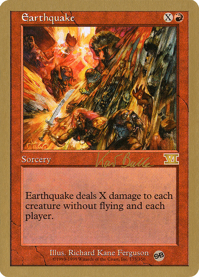 Earthquake, World Championship Decks 1999 · kb173sb