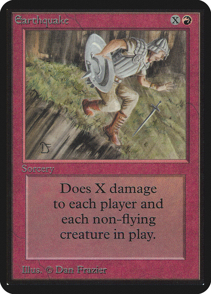 Earthquake, Limited Edition Alpha · 146