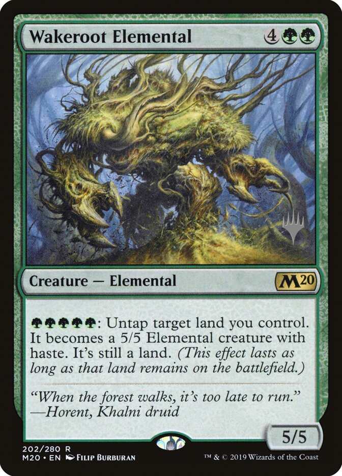 Wakeroot Elemental, Core Set 2020 Promos · 202/280