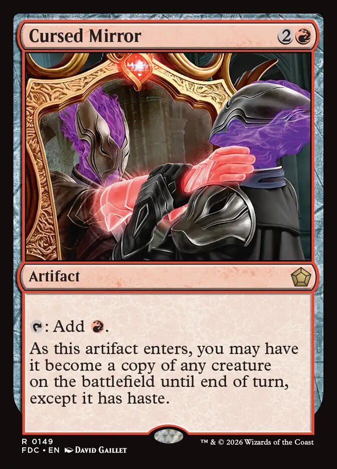 Cursed Mirror, Foundations Commander · 0149