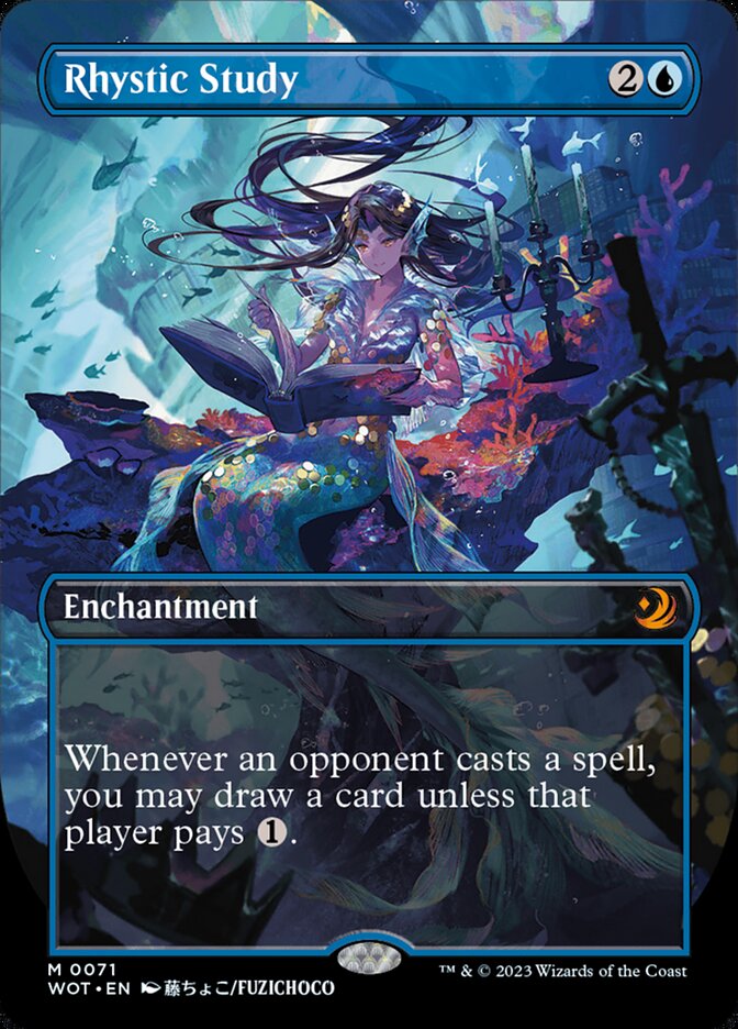 Rhystic Study, Wilds of Eldraine: Enchanting Tales · 0071