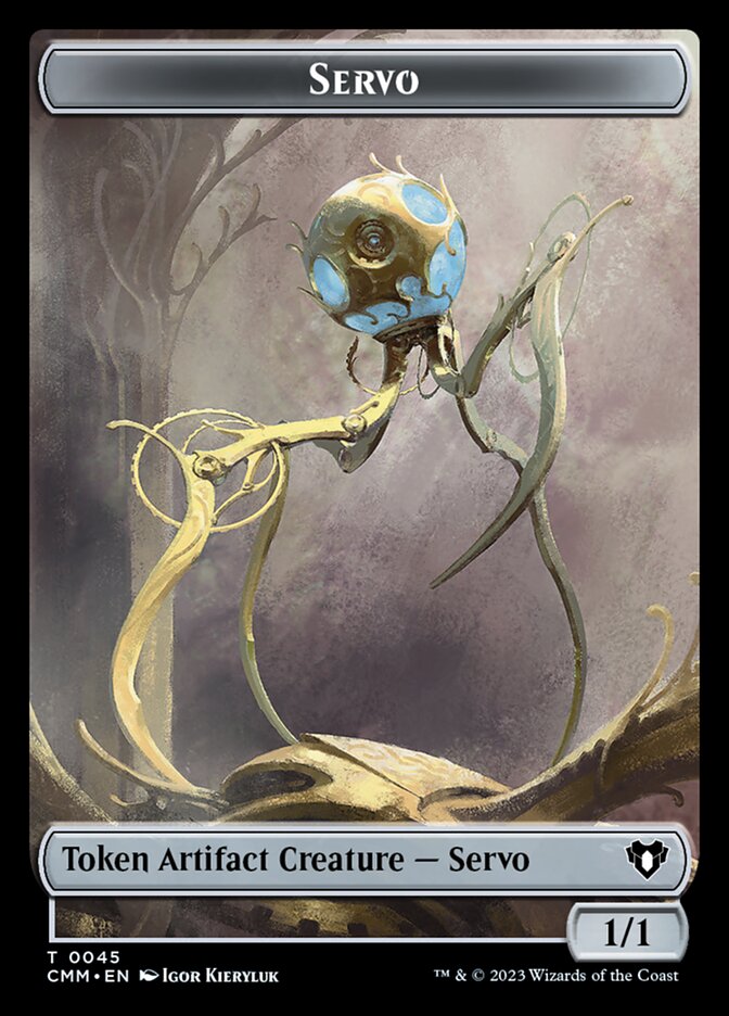 Servo, Commander Masters Tokens · 0045