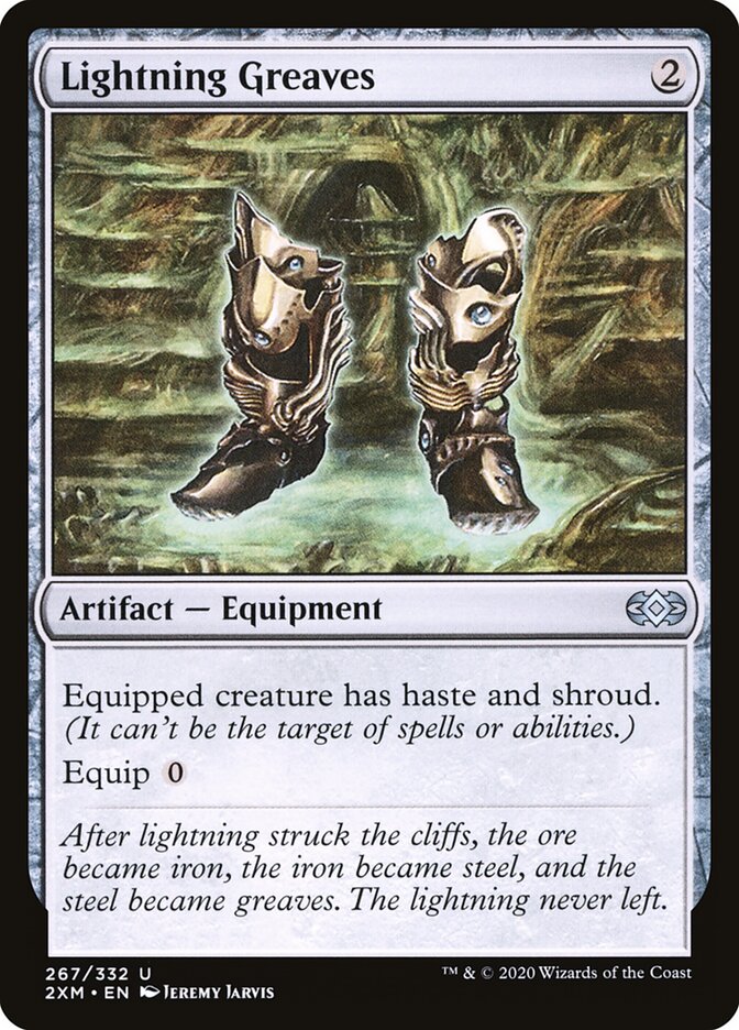Lightning Greaves, Double Masters · 267/332