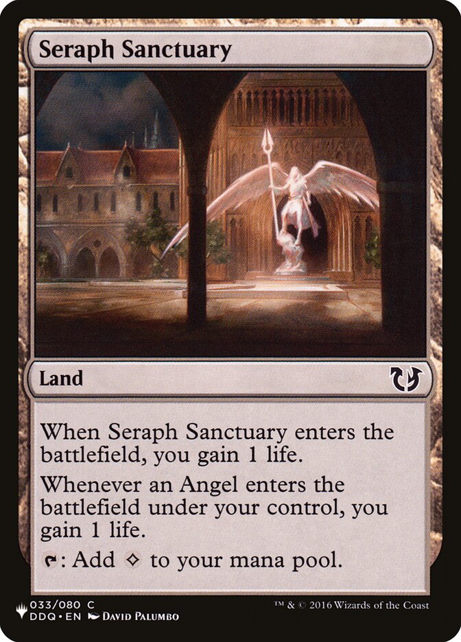 Seraph Sanctuary, The List · ddq-33
