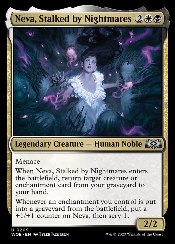 Neva, Stalked by Nightmares, Wilds of Eldraine · 0209