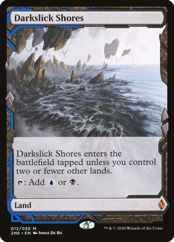 Darkslick Shores, Zendikar Rising Expeditions · 012/030