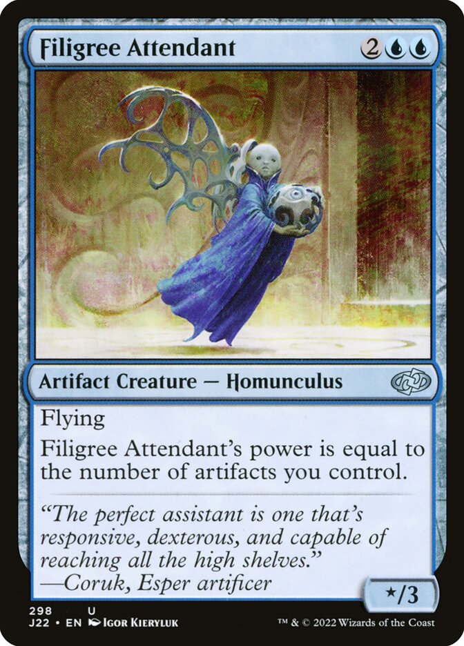 Filigree Attendant, Jumpstart 2022 · 298