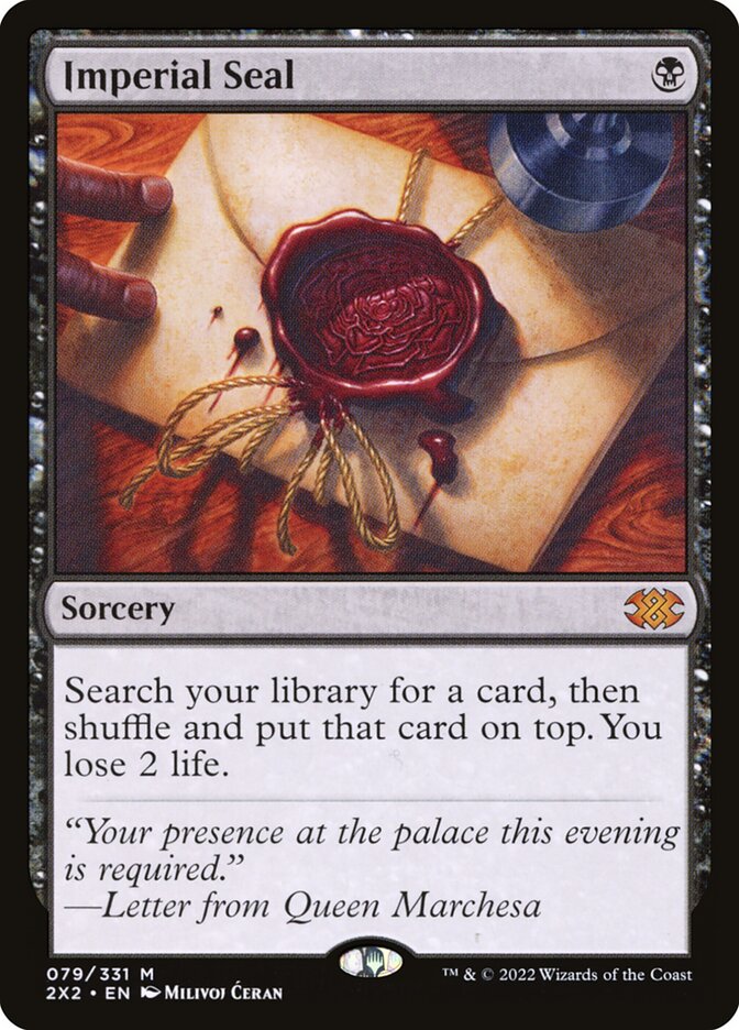 Imperial Seal, Double Masters 2022 · 079/331