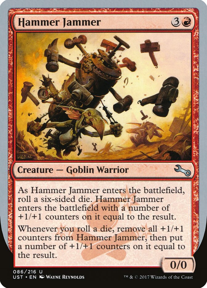 Hammer Jammer, Unstable · 086/216