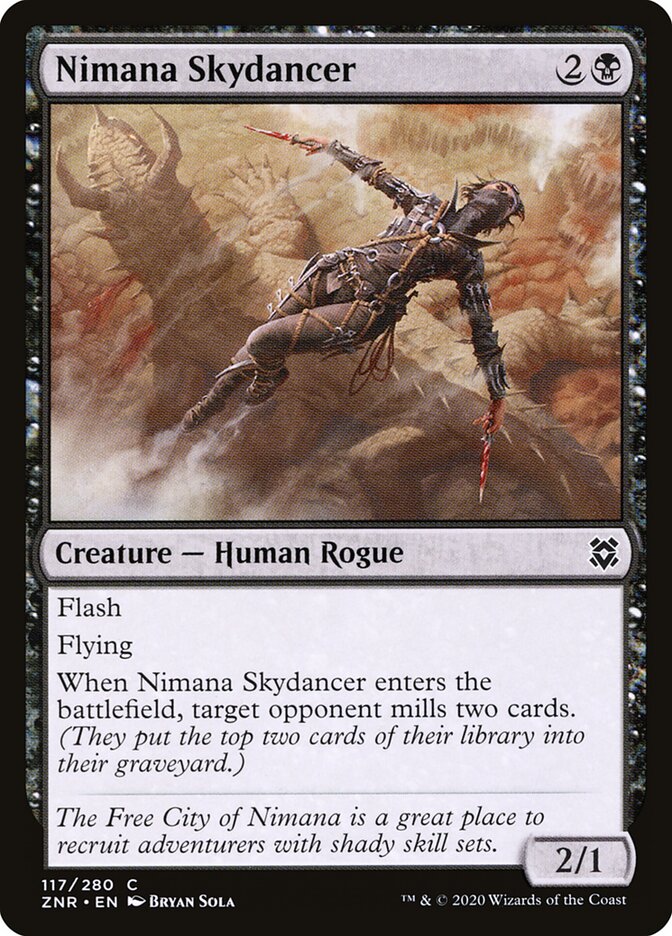 Nimana Skydancer, Zendikar Rising · 117/280