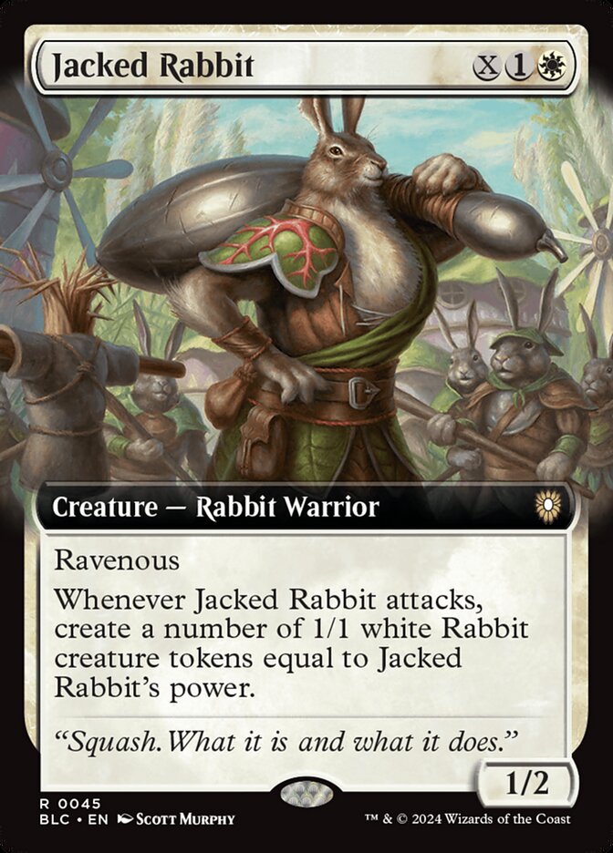 Jacked Rabbit, Bloomburrow Commander · 0045